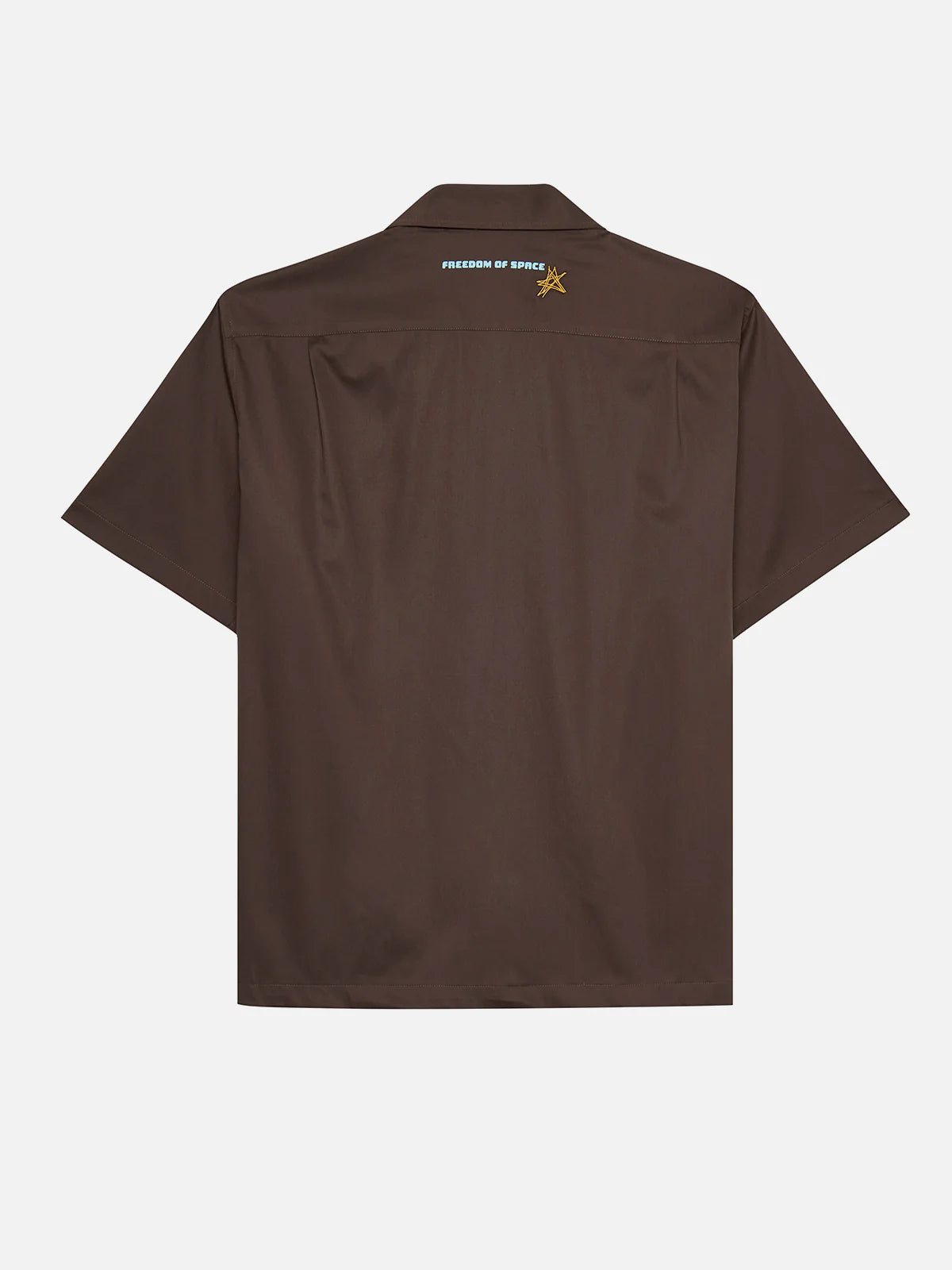 HEART BUNNY SHIRT BROWN - FRONT OF
