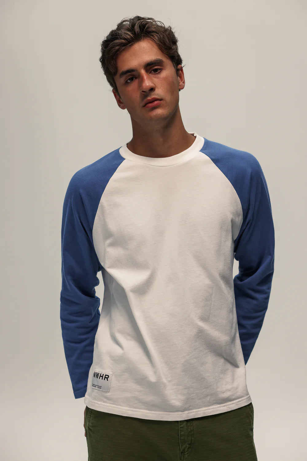 CAMISETA LARGA BLUE - FRONT OF