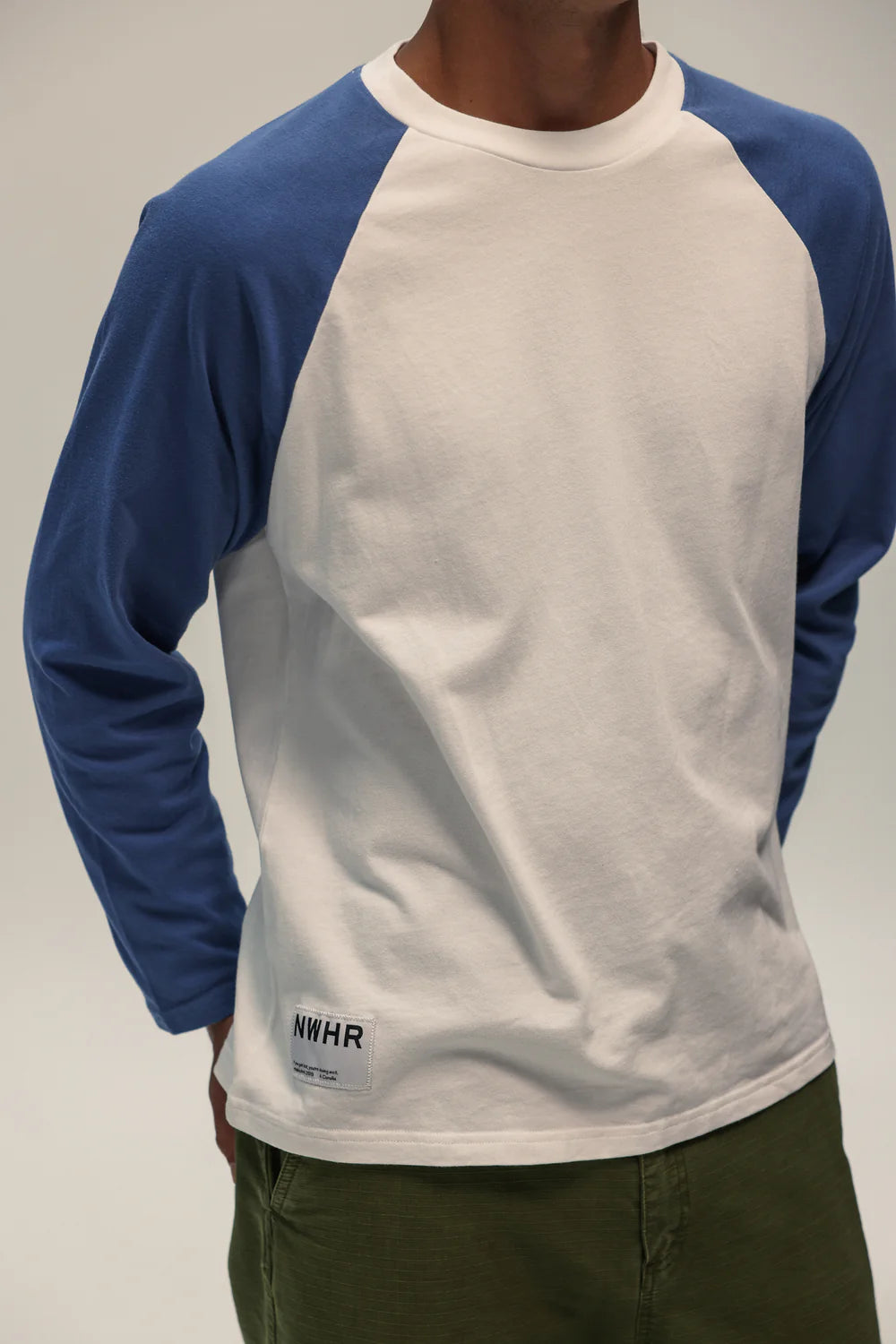 CAMISETA LARGA BLUE - FRONT OF