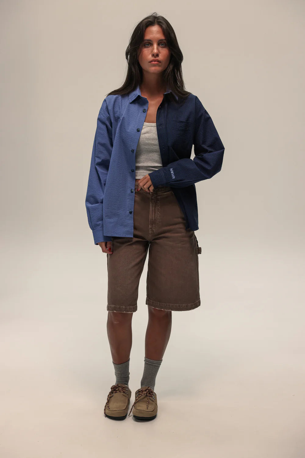 CAMISA DUALITY BLUE - FRONT OF
