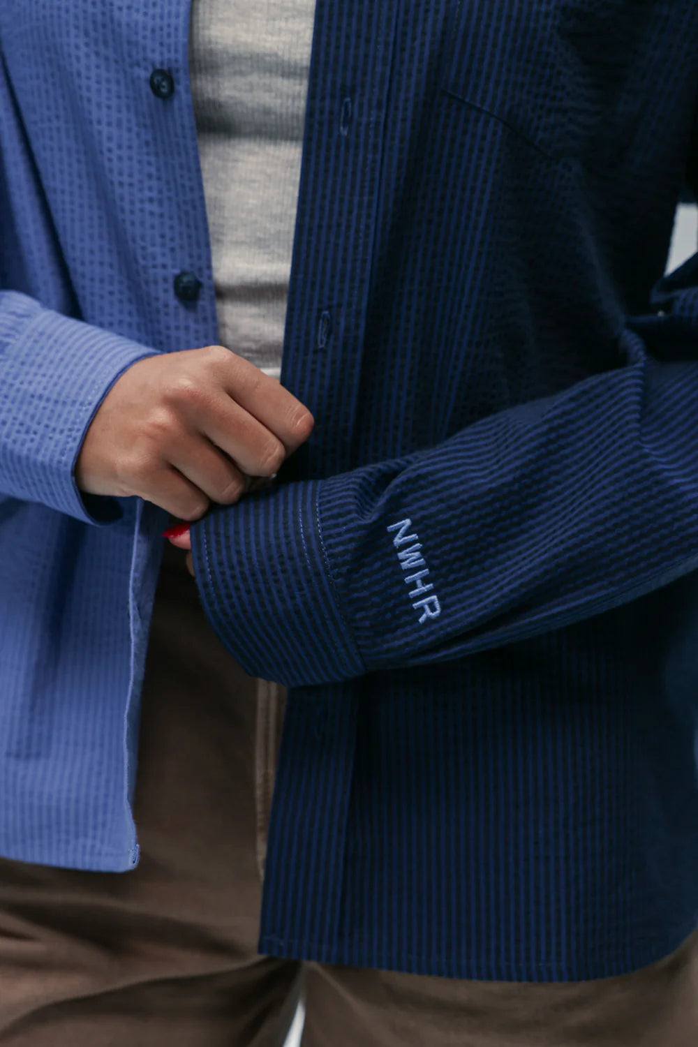 CAMISA DUALITY BLUE - FRONT OF