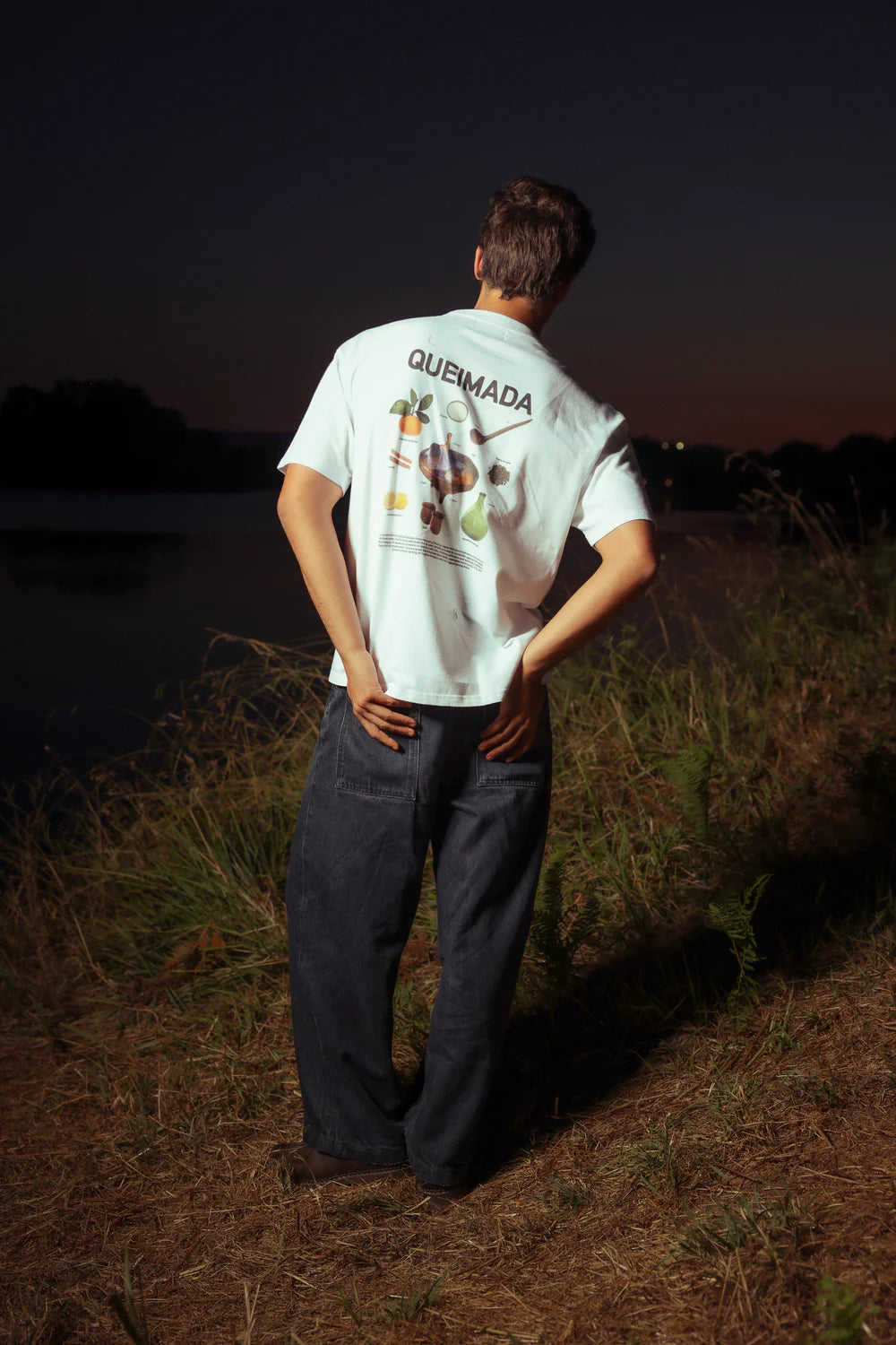 CAMISETA QUEIMADA - FRONT OF