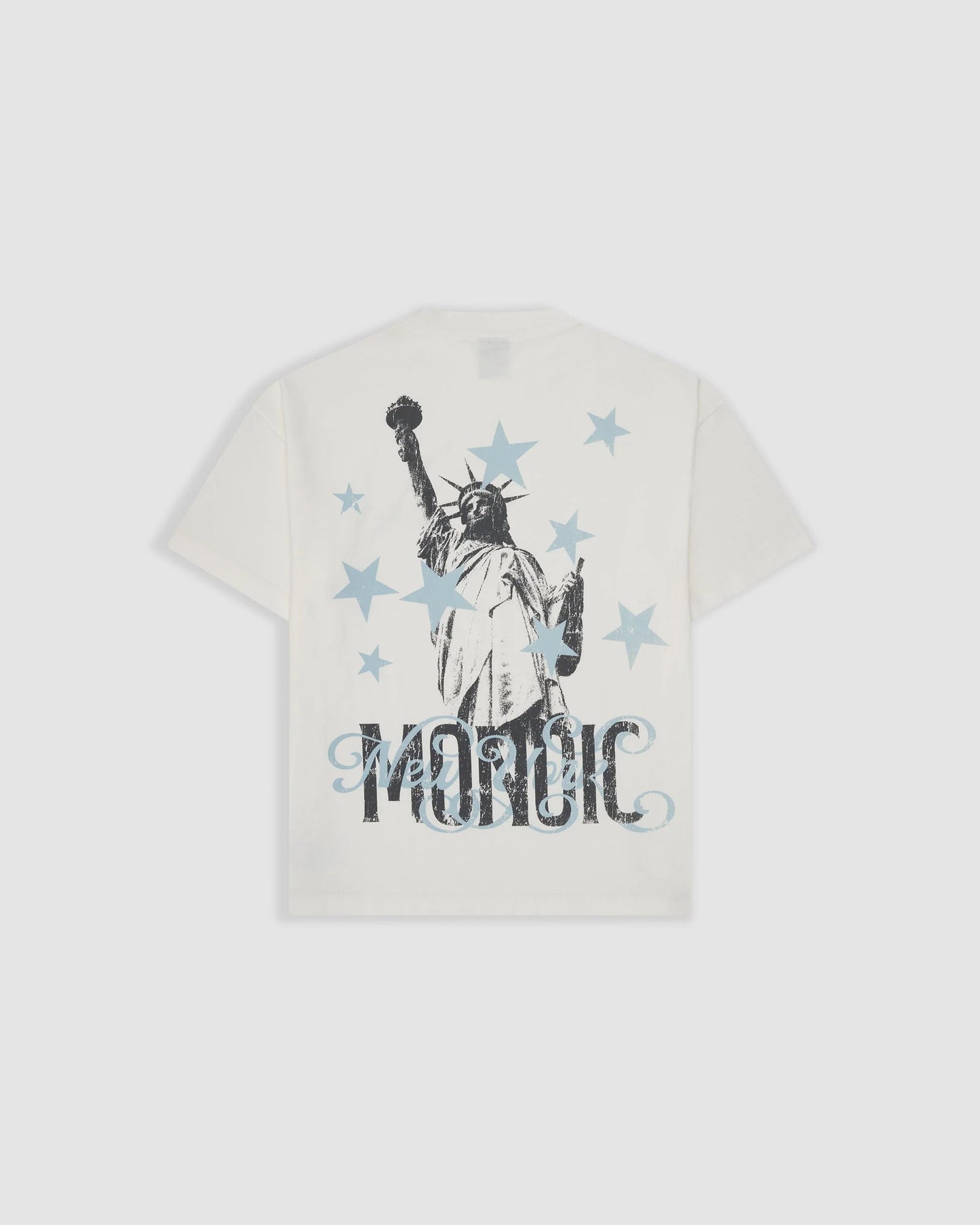 FREEDOM T-SHIRT BONE WHITE - FRONT OF