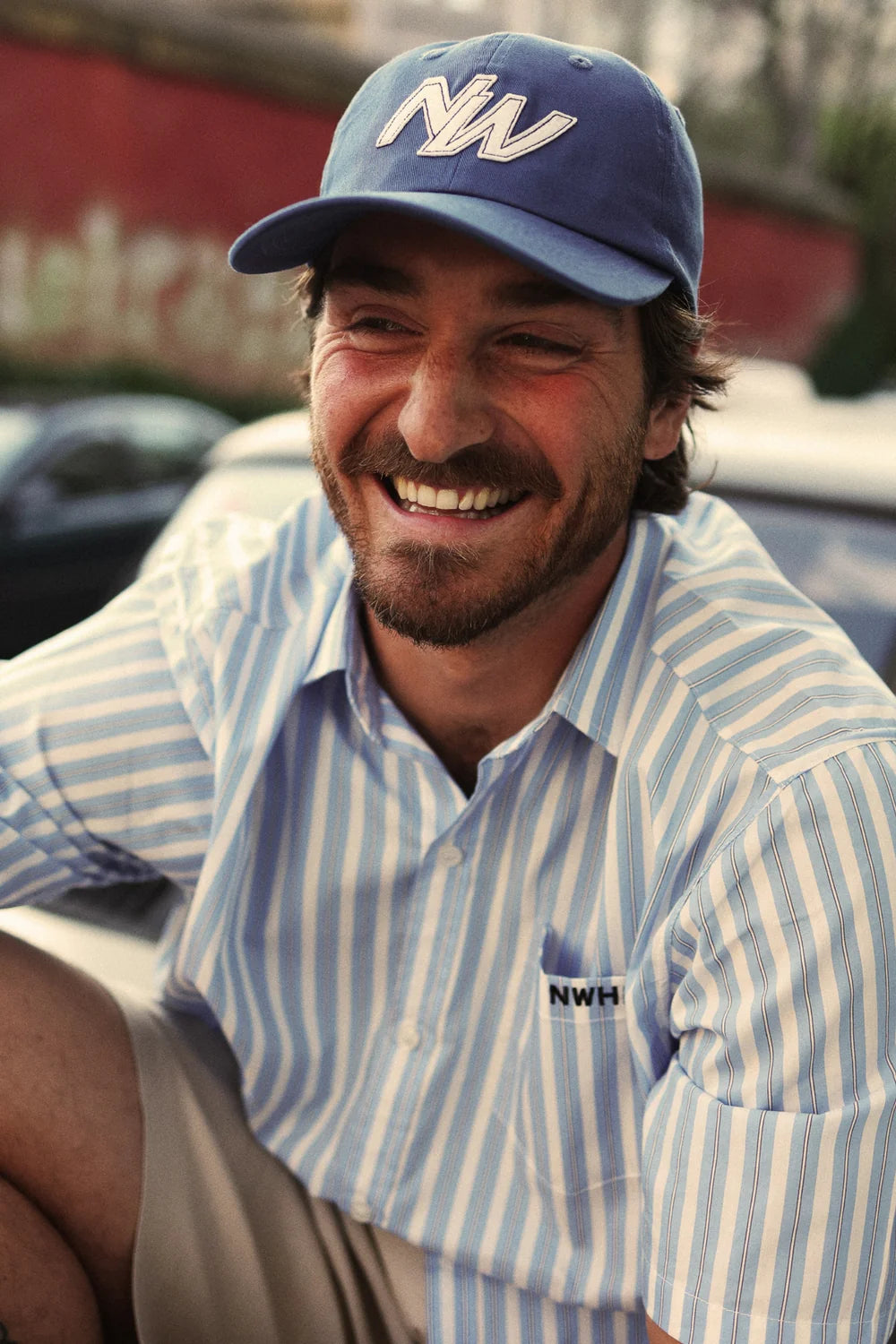 GORRA PATCH AZUL - FRONT OF