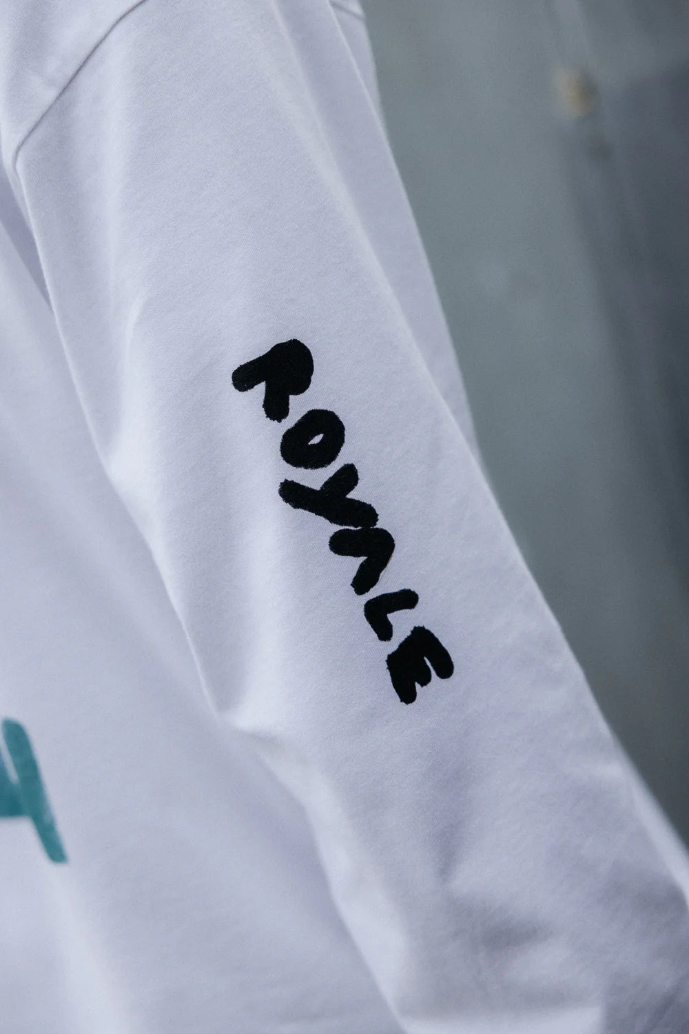 T-SHIRT LONGSLEEVE BATTLE ROYAL WHITE