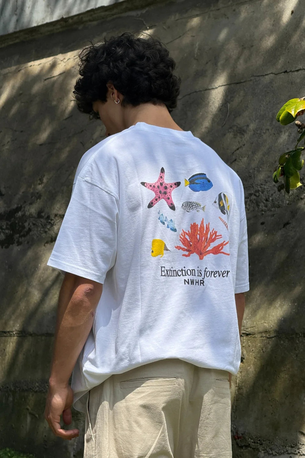 CAMISETA EXTINCTION IS FOR EVER - FRONT OF