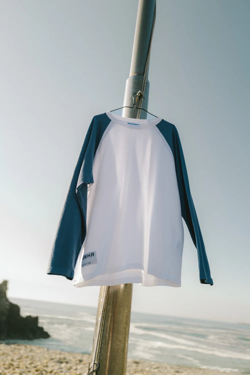 CAMISETA LARGA BLUE - FRONT OF