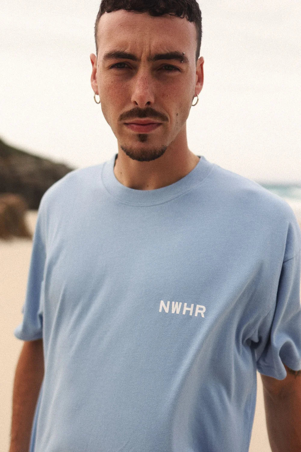 BASIC ROYAL BLUE T-SHIRT - FRONT OF