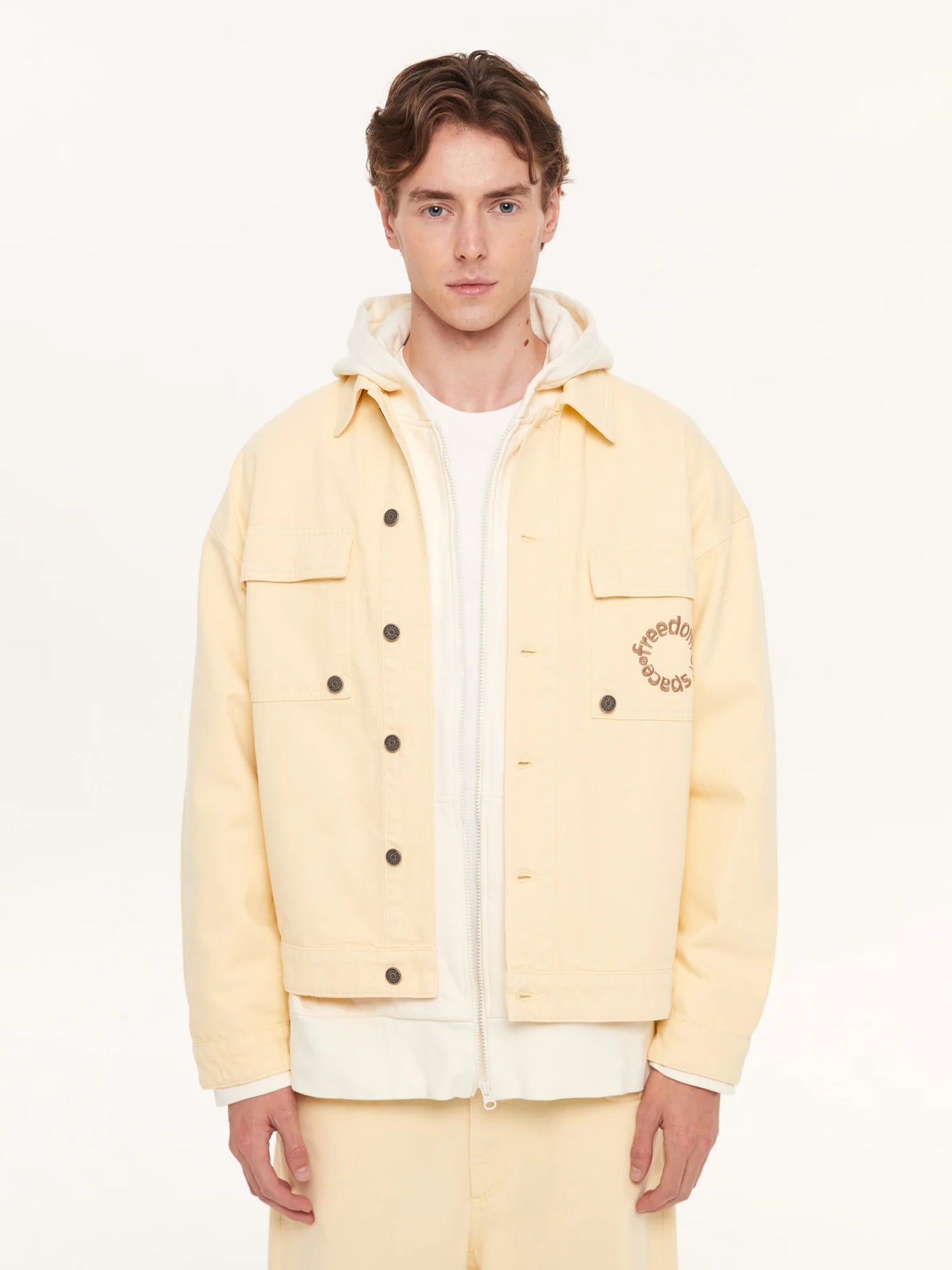 BANANA SPLIT DENIM JACKET - FRONT OF
