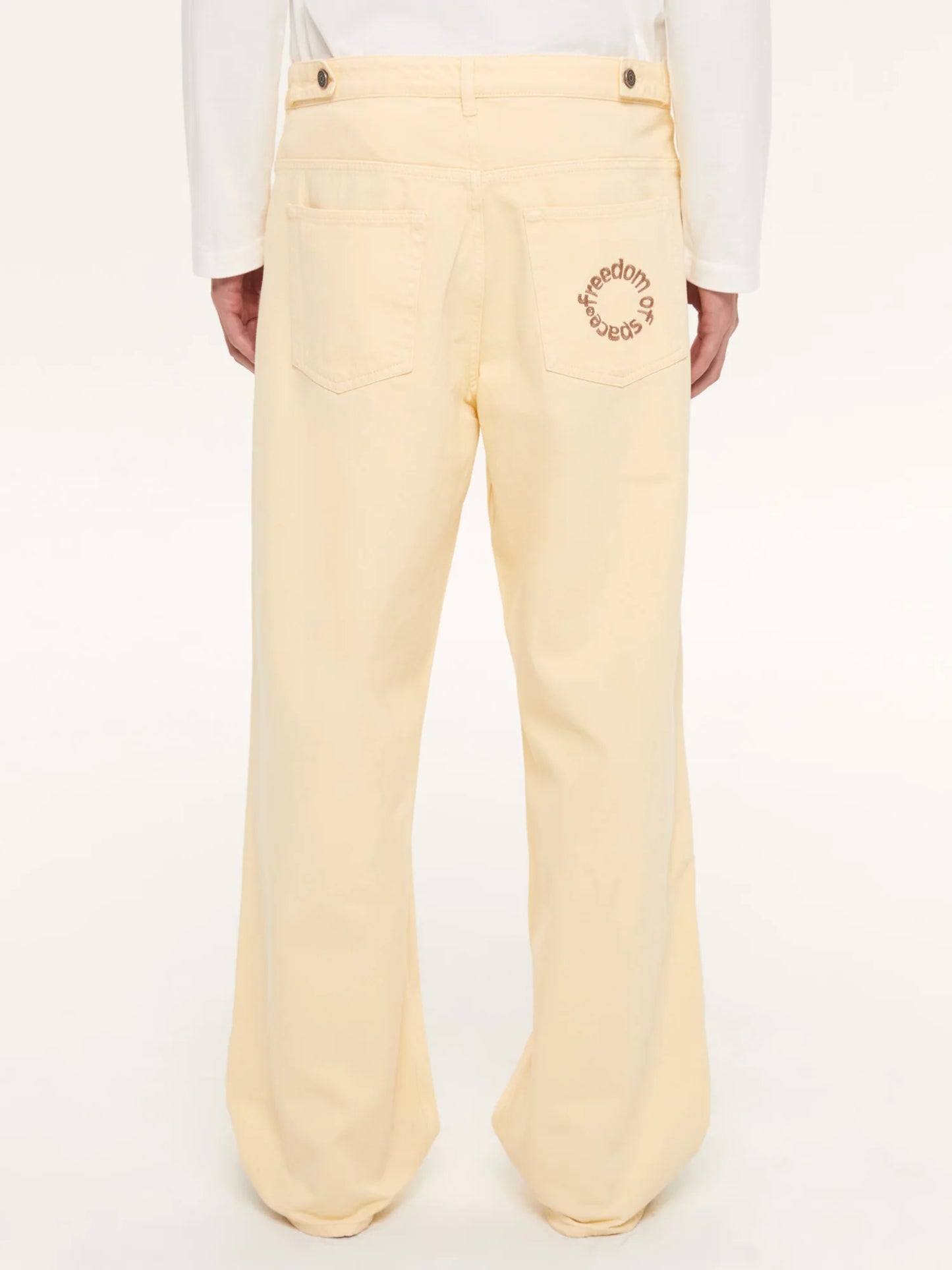 BANANA SPLIT LOOSE FIT JEAN PANTS - FRONT OF