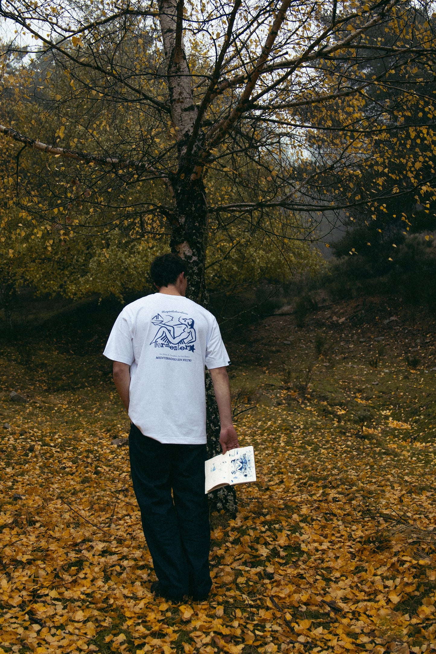 LA ISLA BLANCA T-SHIRT WHITE - FRONT OF.