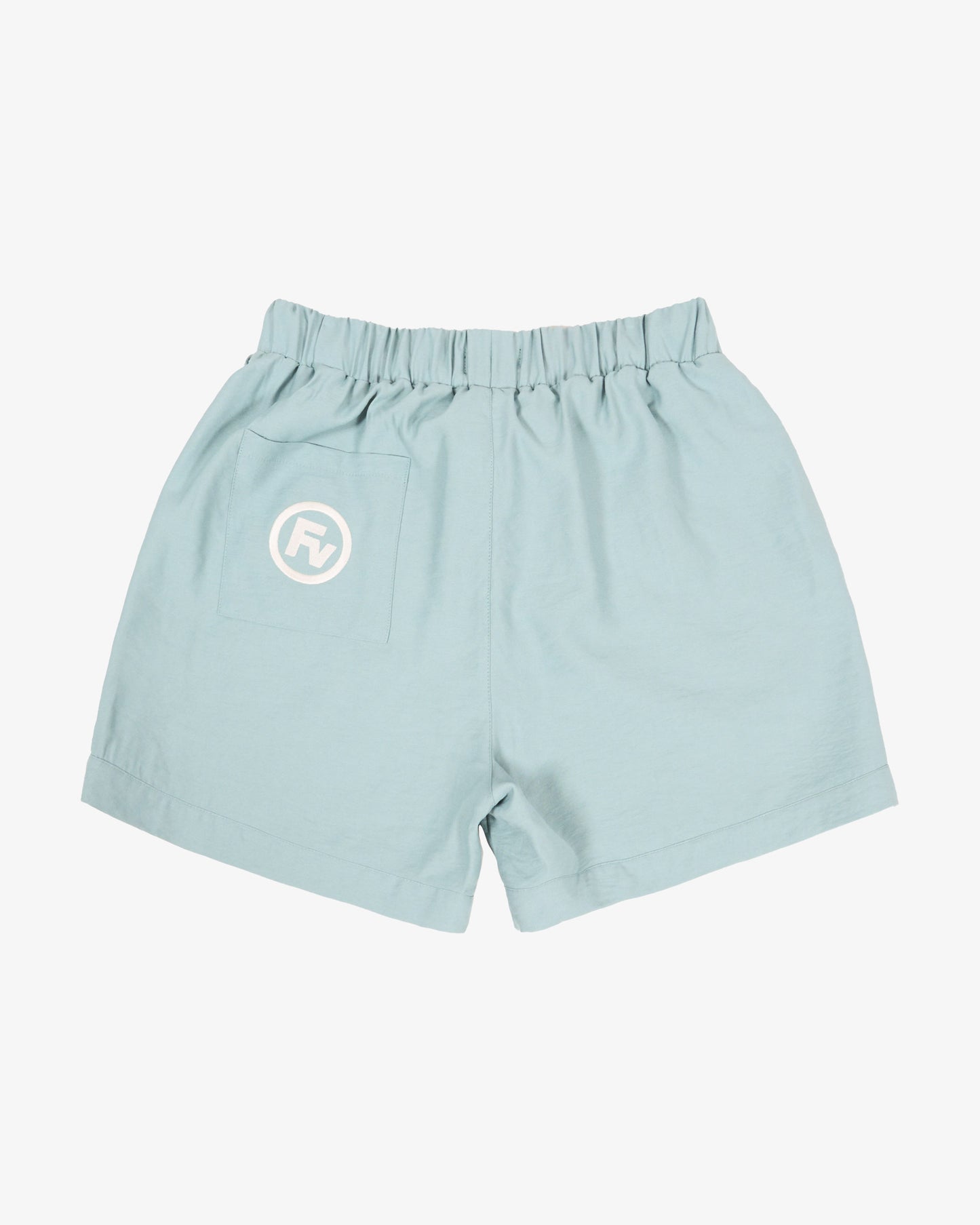 PULL ON SHORT GREEN - FRONT OF