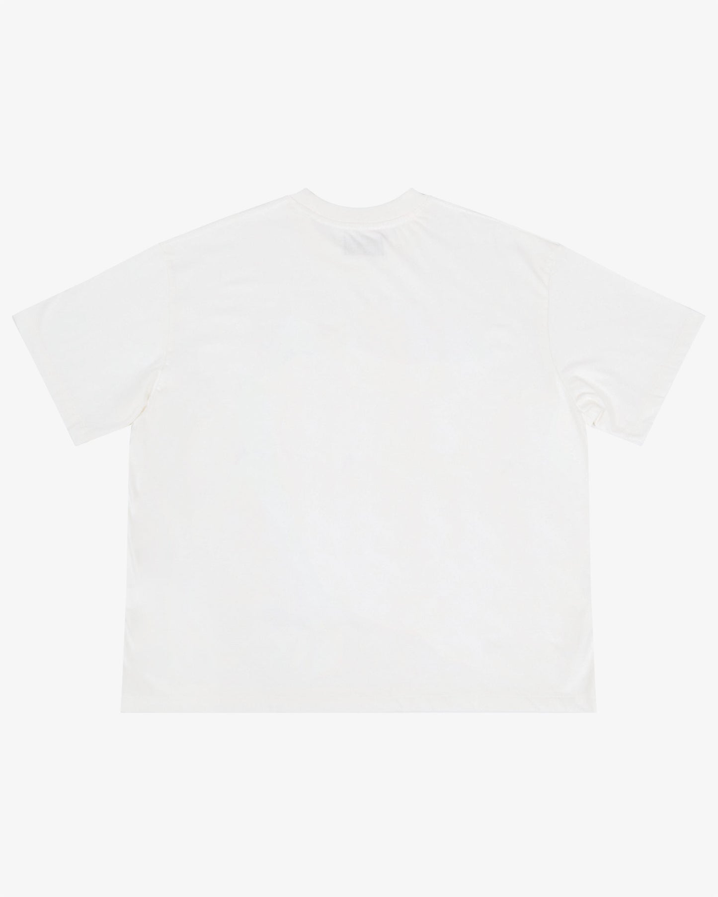 T-SHIRT BOXY SABOR WHITE - FRONT OF