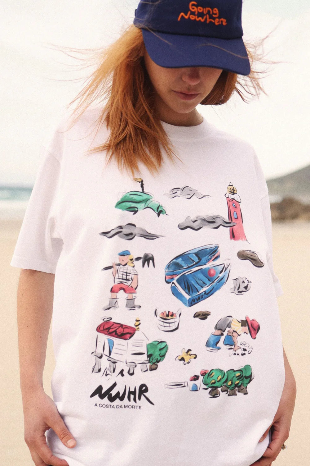 CAMISETA COSTA DA MORTE WHITE - FRONT OF