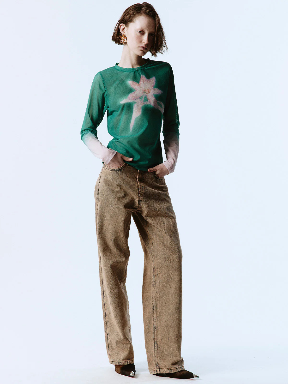 LILIUM MESH TOP - FRONT OF