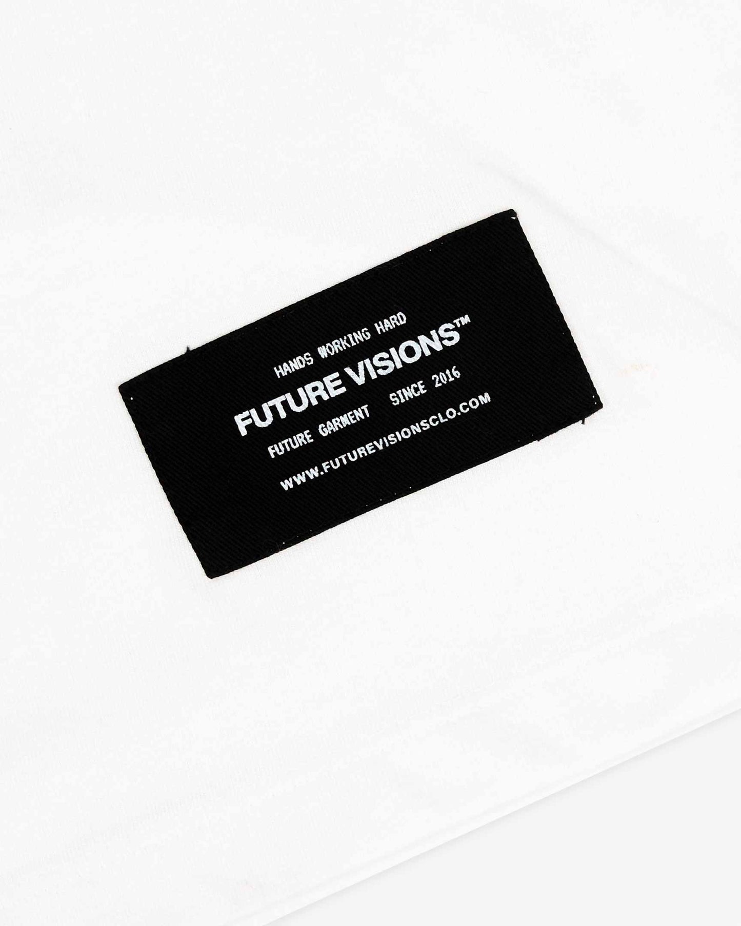T-SHIRT BOXY SABOR WHITE - FRONT OF