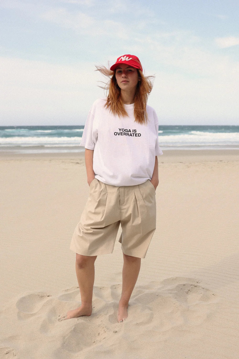 T-SHIRT YOGA IS OVER RATED - FRONT OF