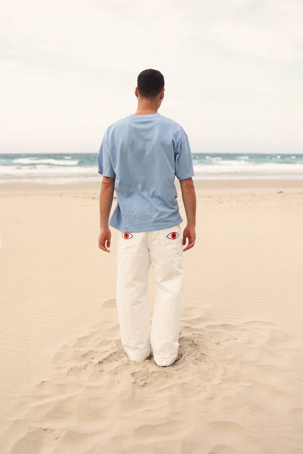 BASIC ROYAL BLUE T-SHIRT - FRONT OF
