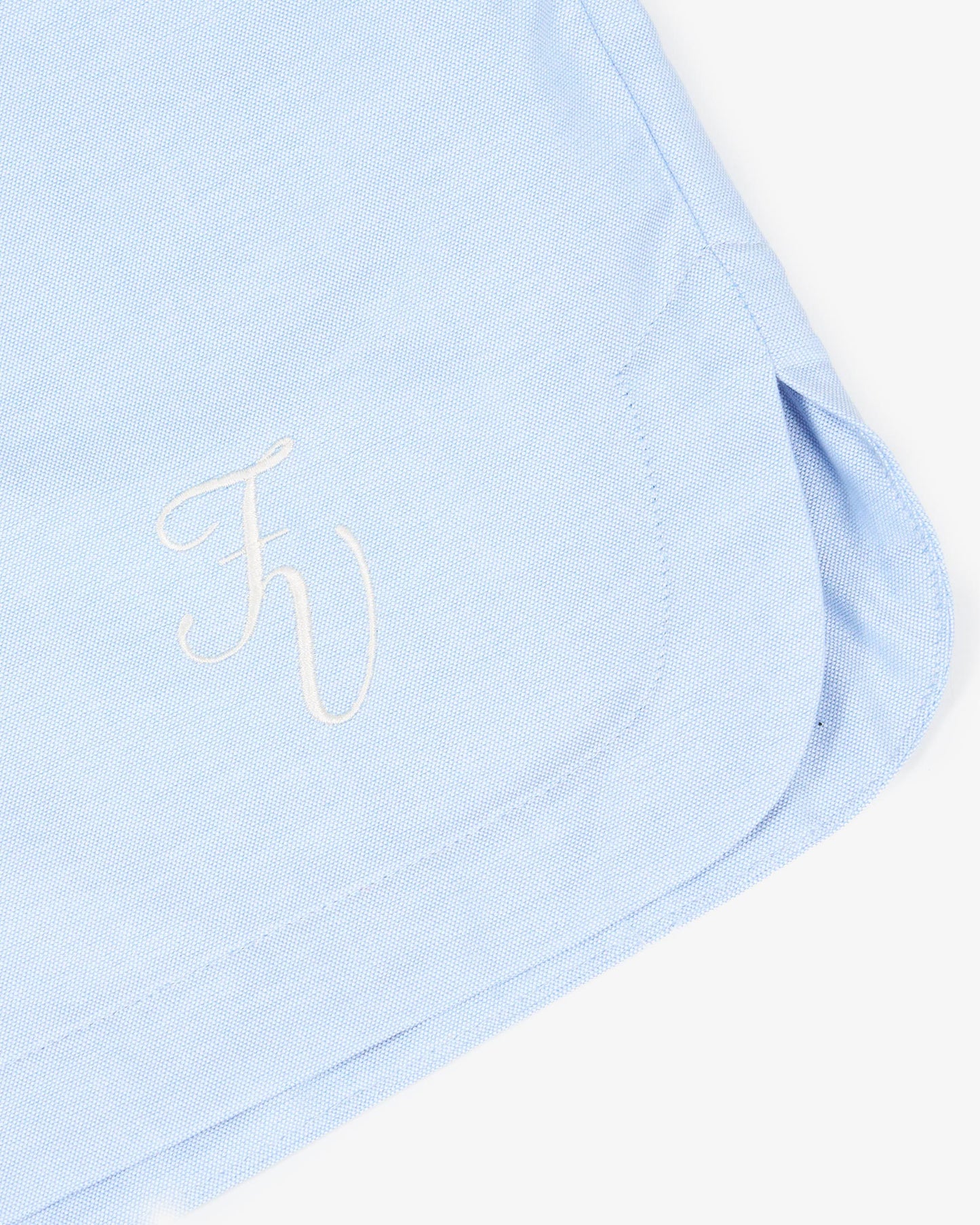 PULL ON SHORT BLUE - FRONT OF