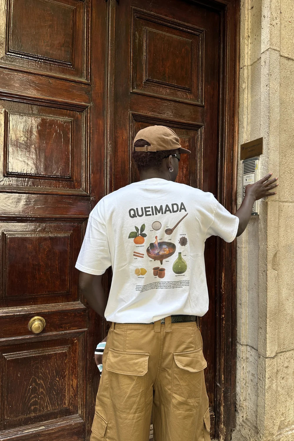 CAMISETA QUEIMADA - FRONT OF