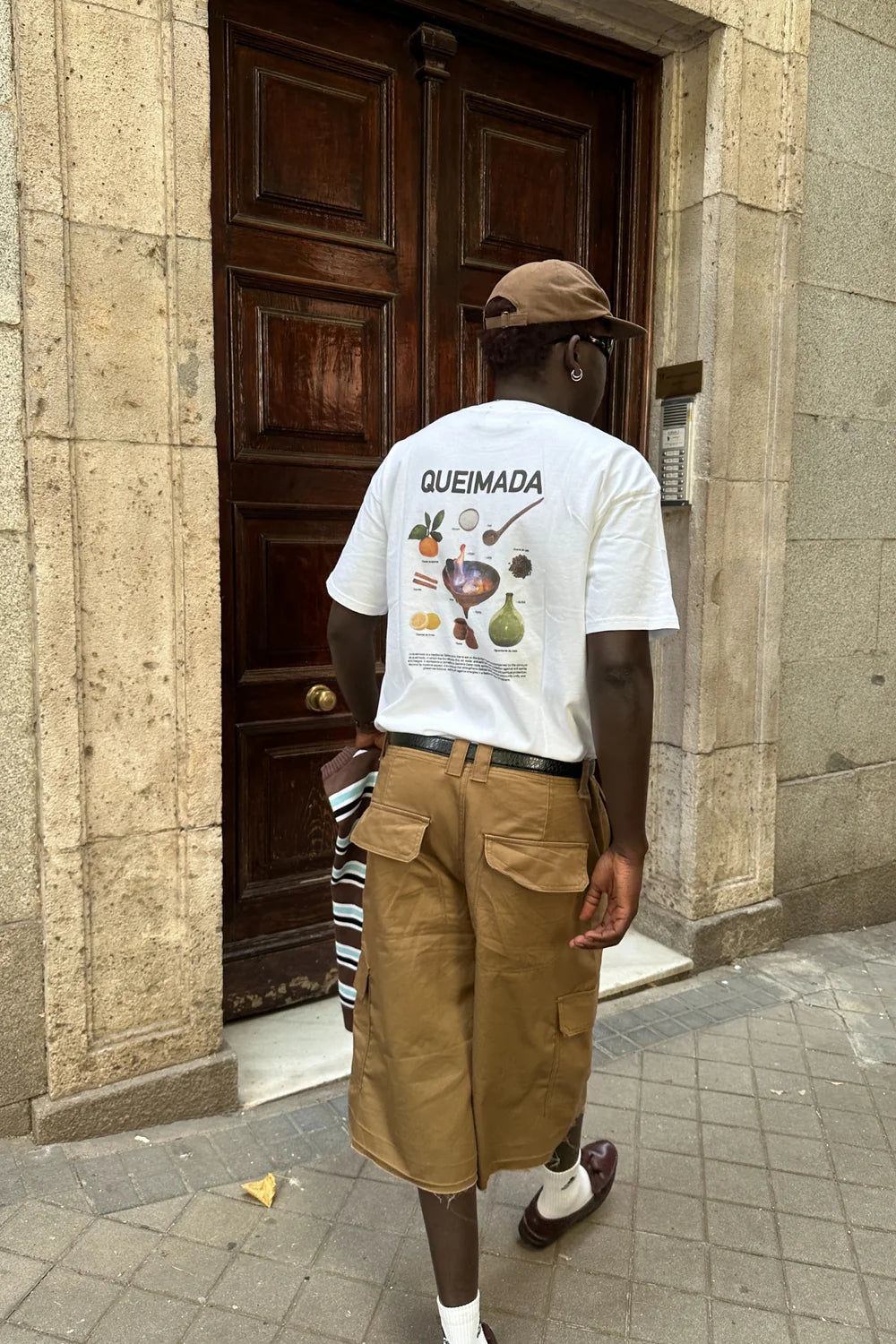 CAMISETA QUEIMADA - FRONT OF