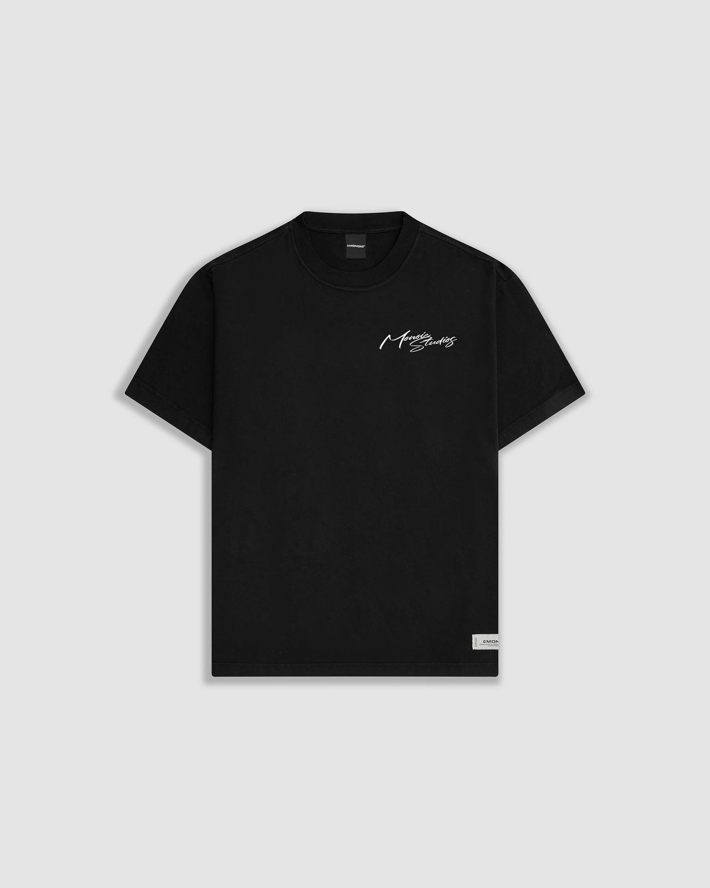 NYC T-SHIRT JET BLACK - FRONT OF