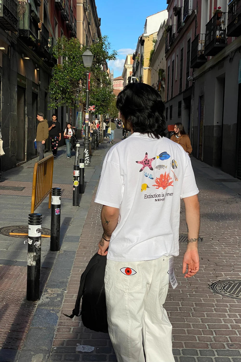 CAMISETA EXTINCTION IS FOR EVER - FRONT OF