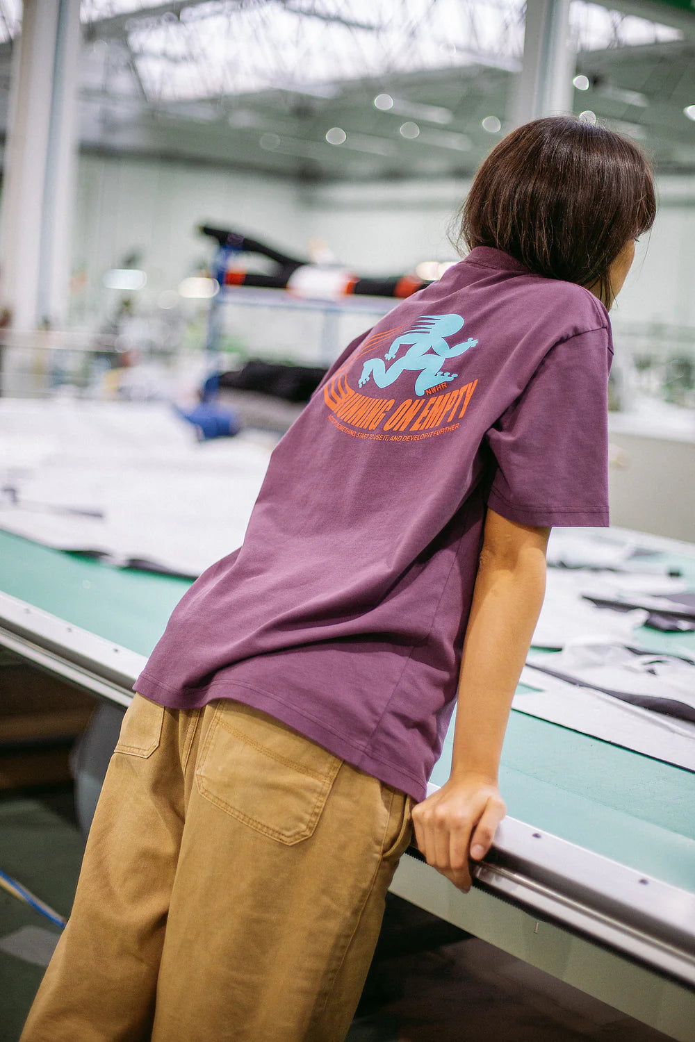 T-SHIRT RUNNING BURGUNDY
