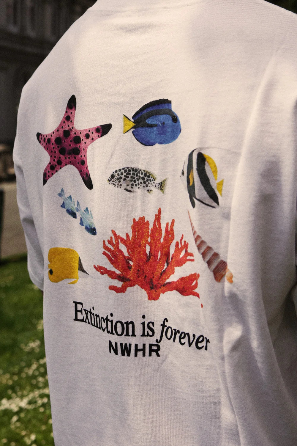 CAMISETA EXTINCTION IS FOR EVER - FRONT OF