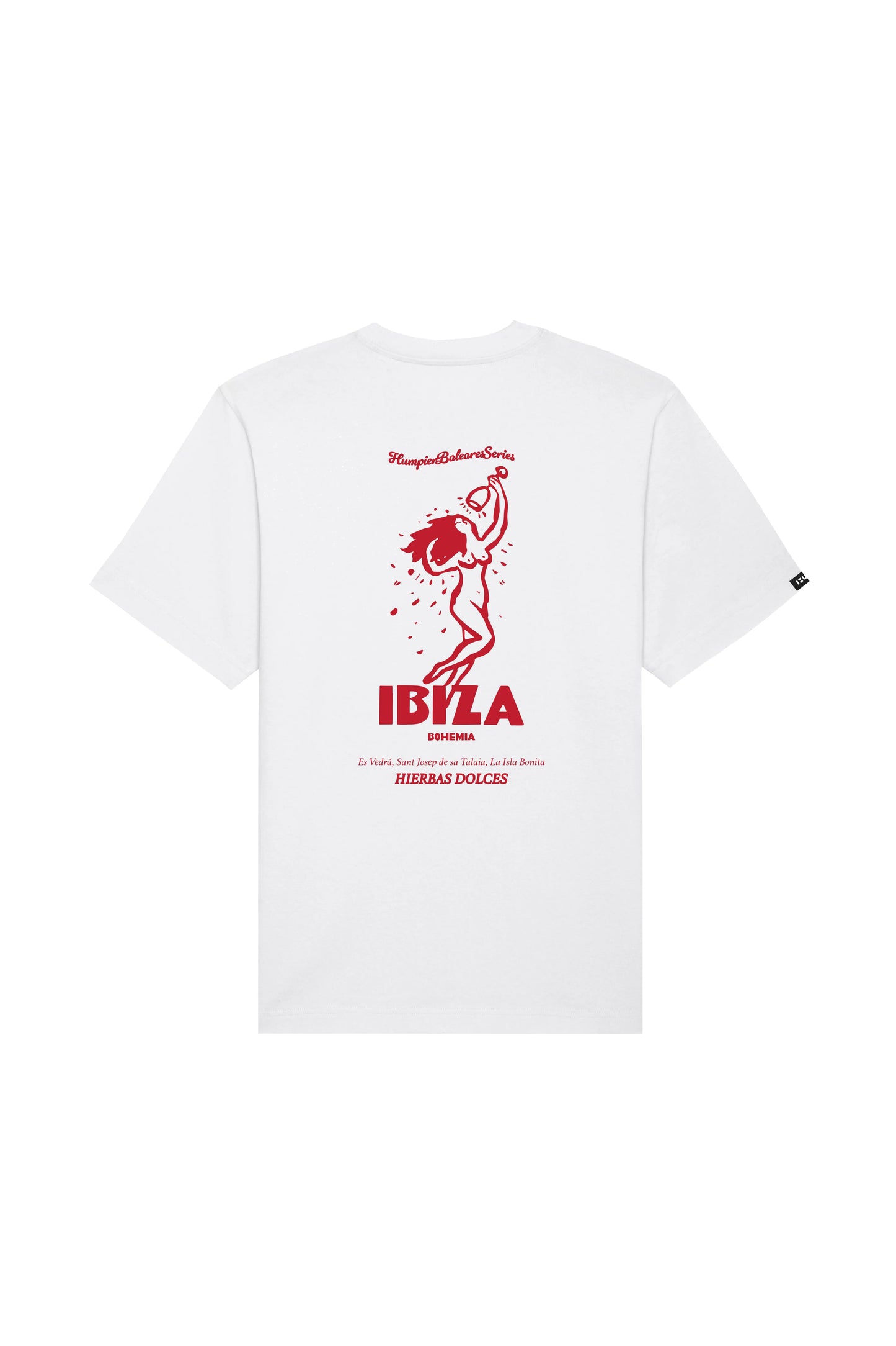 LA ISLA BONITA T-SHIRT WHITE - FRONT OF.