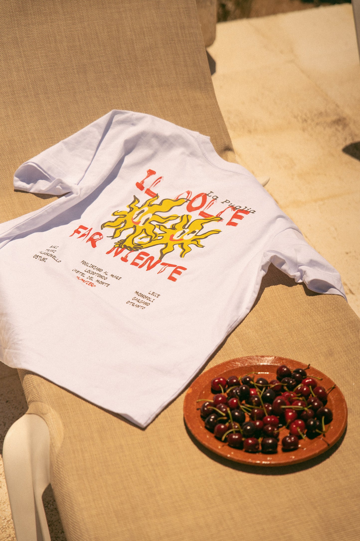 T-SHIRT DOLCE FAR NIENTE - FRONT OF