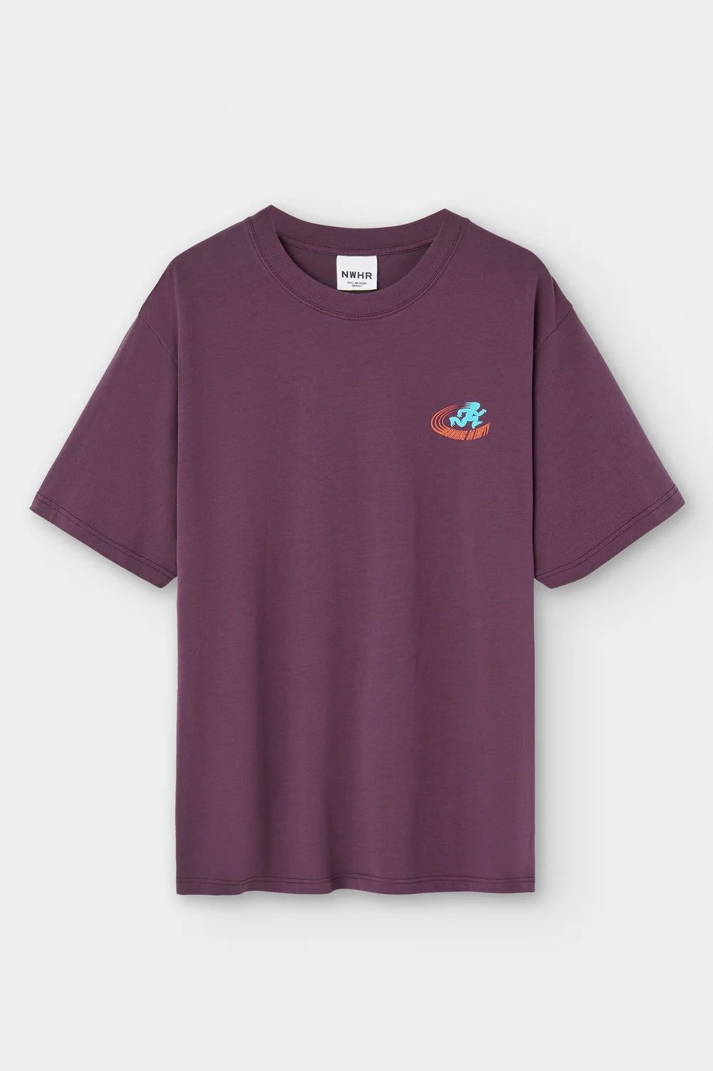 T-SHIRT RUNNING BURGUNDY