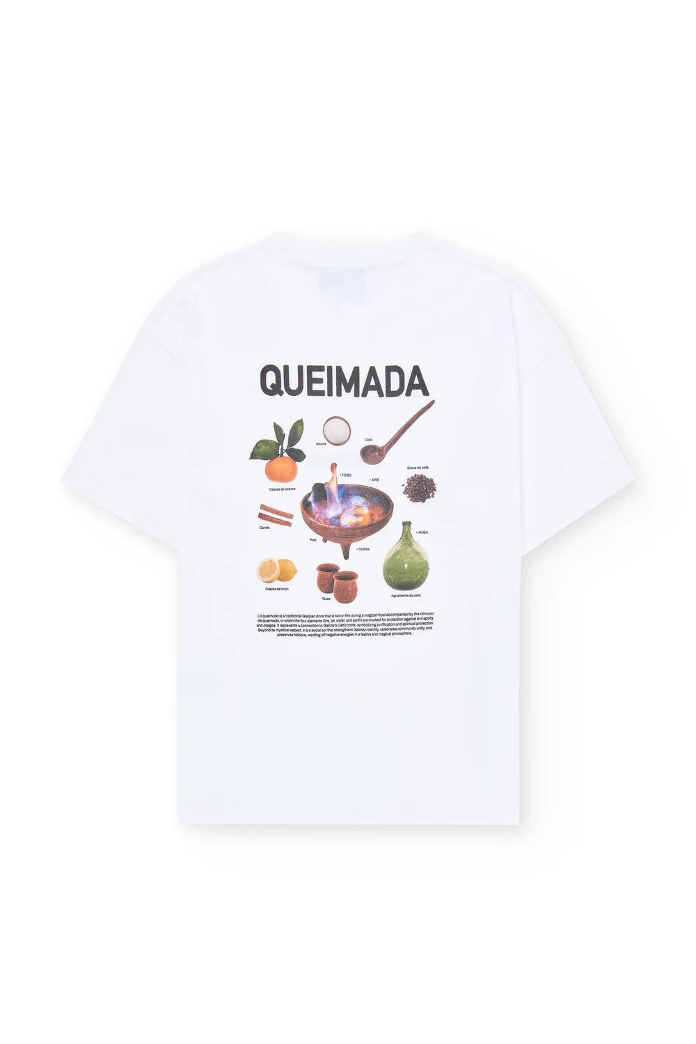 CAMISETA QUEIMADA - FRONT OF