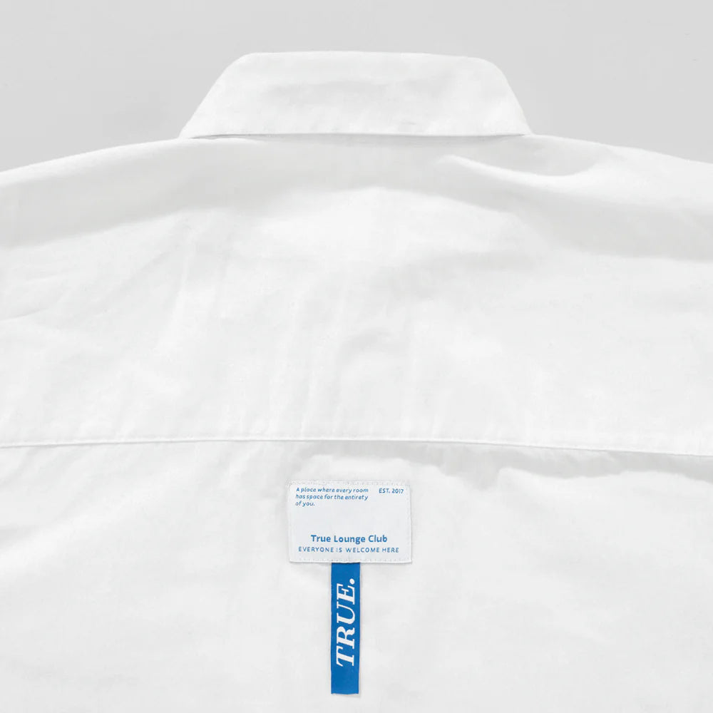 CAMISA COLLEGE WHITE - FRONT OF.