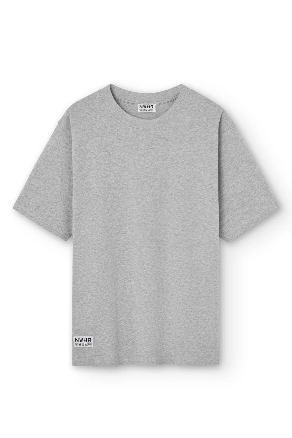 T-SHIRT LABEL GREY
