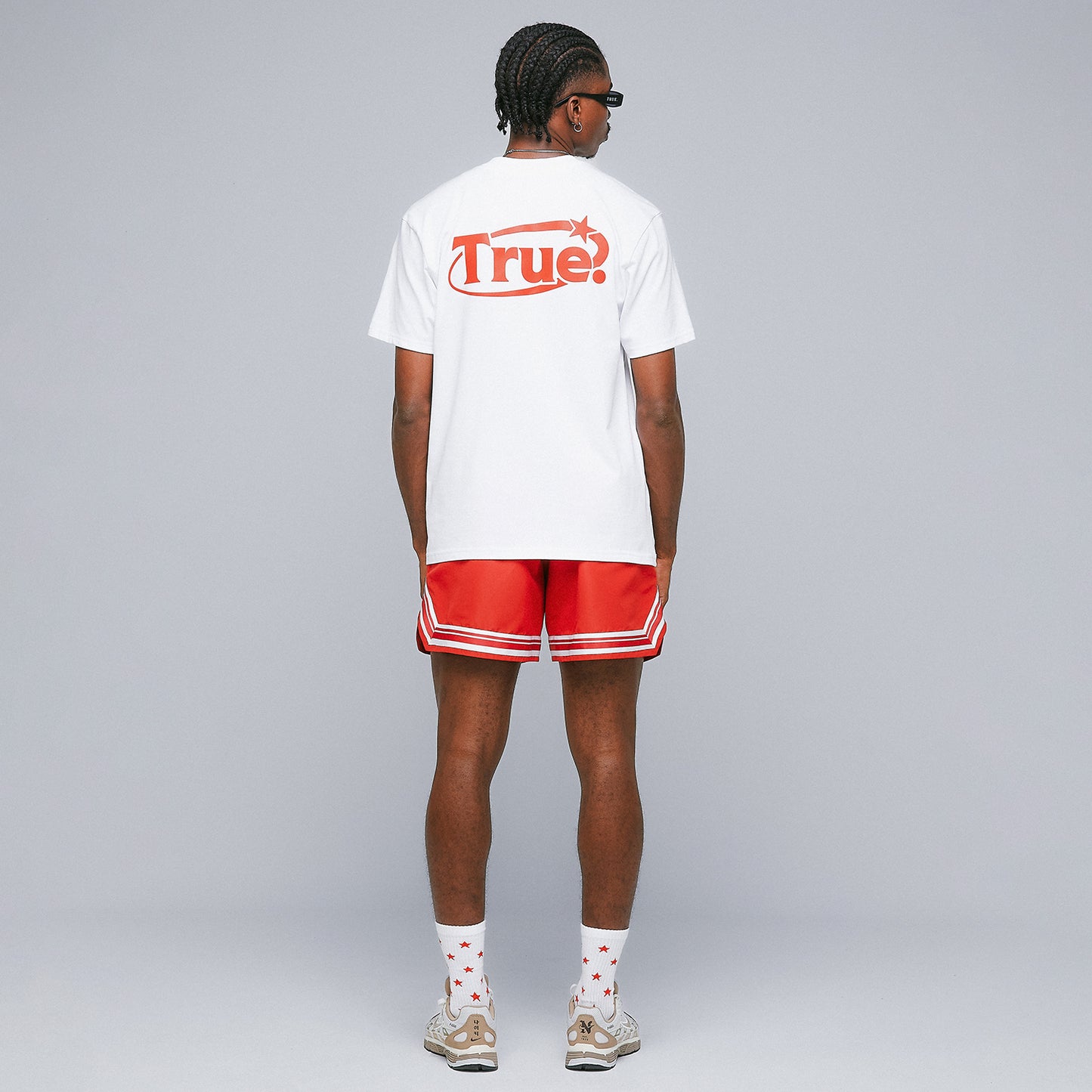 EVERYDAY LOGO T-SHIRT WHITE - FRONT OF.