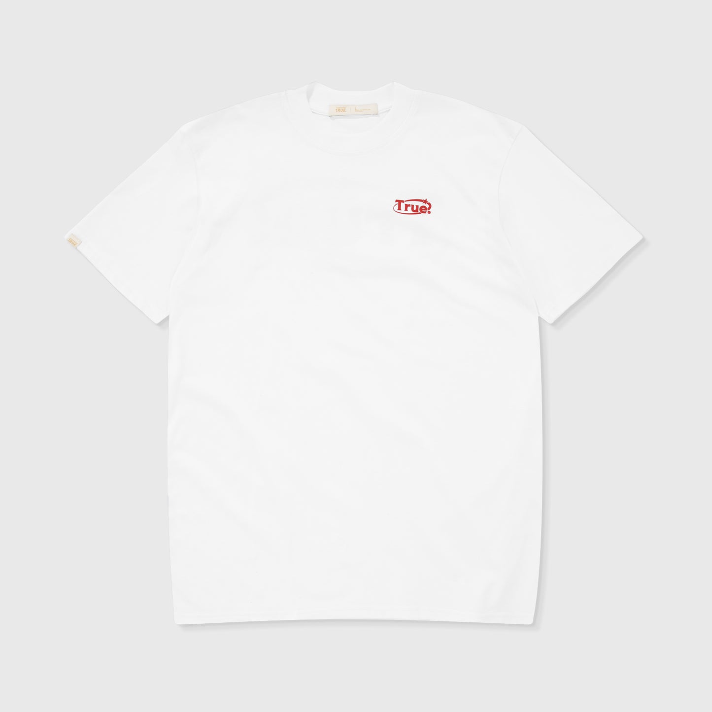 EVERYDAY LOGO T-SHIRT WHITE - FRONT OF.