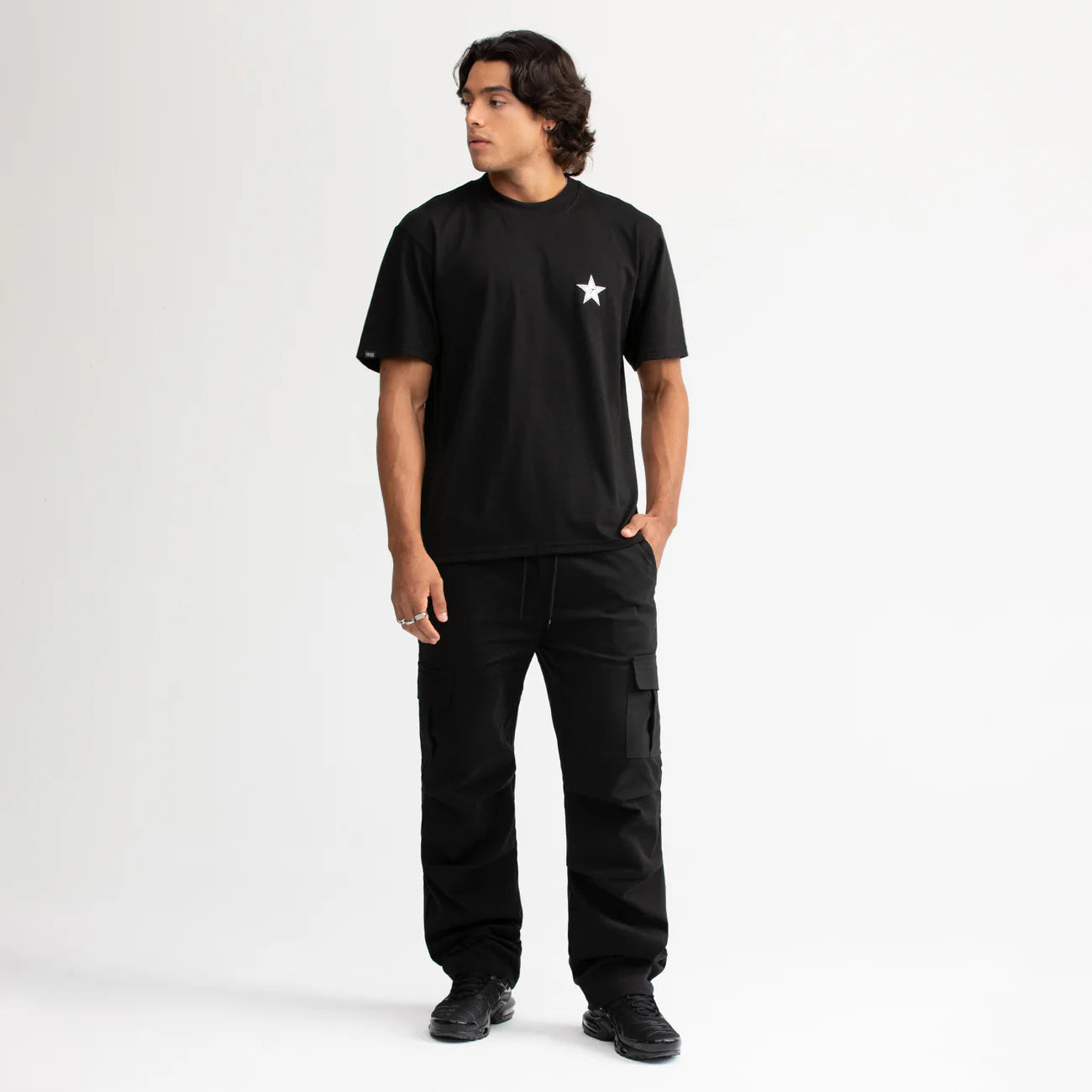 GROUNDING RITUALS T-SHIRT BLACK - FRONT OF