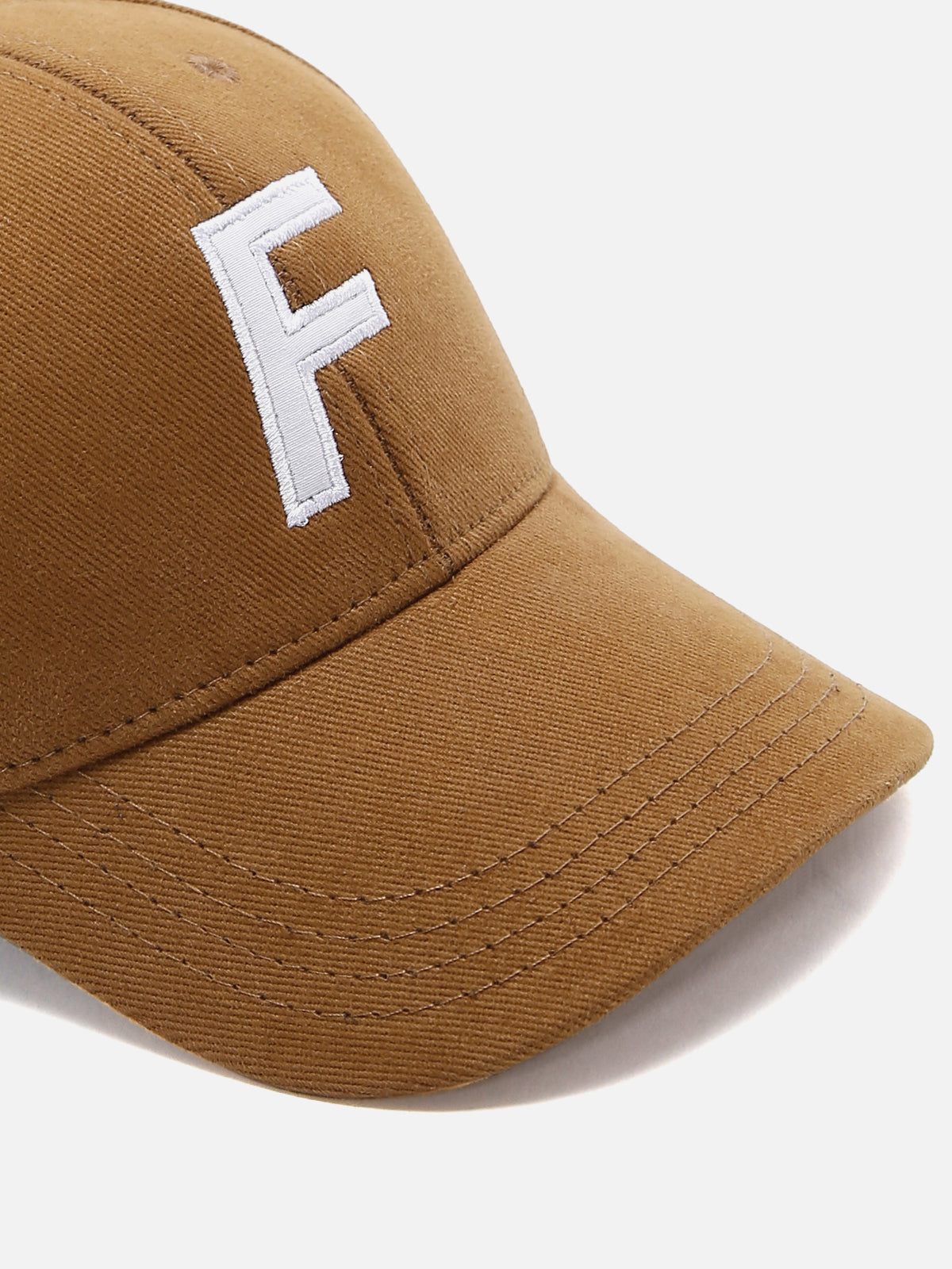 HAT F LOGO CAMEL - FRONT OF