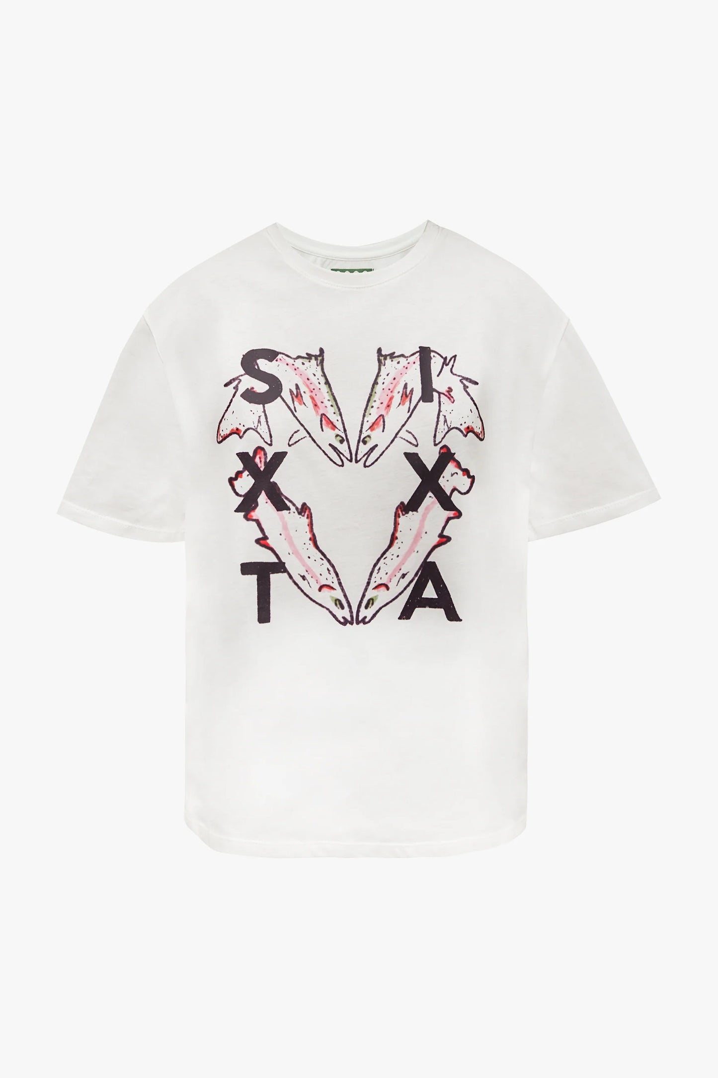 T-SHIRT FUN PECES NEGROS - FRONT OF.