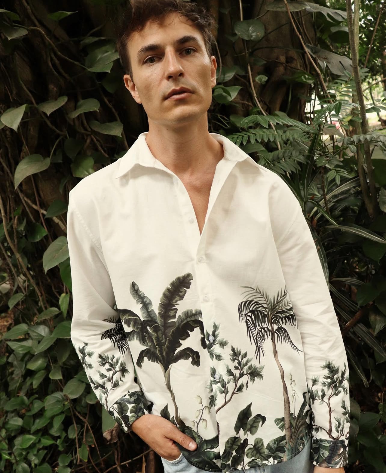 QUIMERAS CAMISA ELEPHANT WHITE - FRONT OF