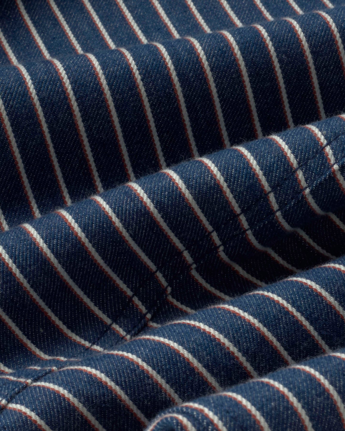 PANTALON RECTO RAYAS TINTE NATURAL STAN - FRONT OF
