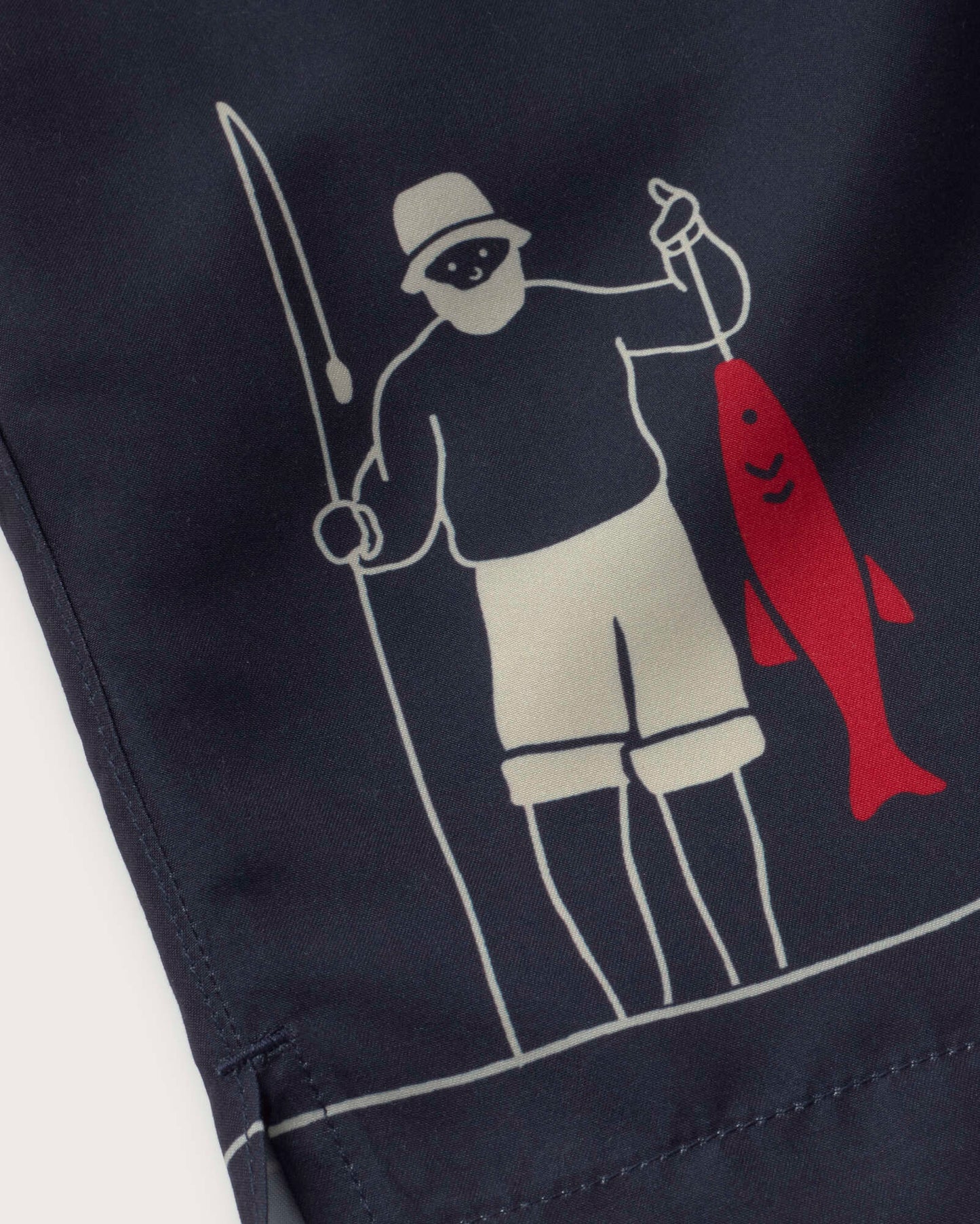 BAÑADOR PESCADORS LIU NAVY - FRONT OF