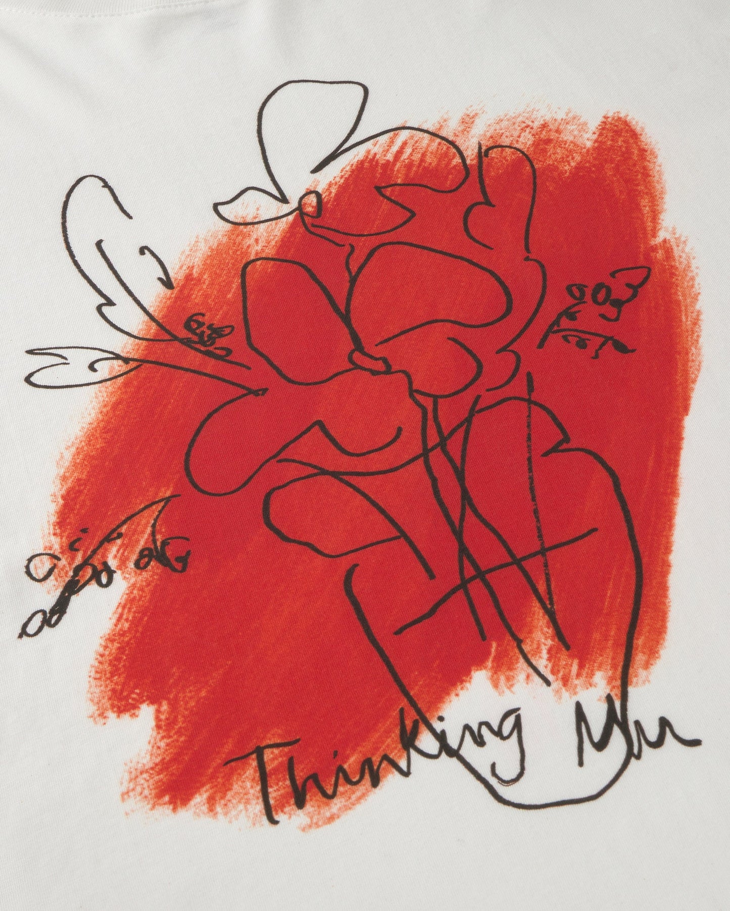 OVERSIZE T-SHIRT FLOWER ERIC - FRONT OF