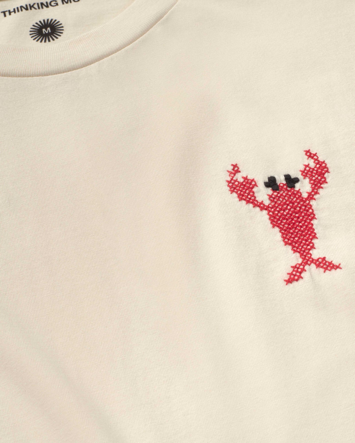 T-SHIRT BORDADA LOBSTER ZACH - FRONT OF