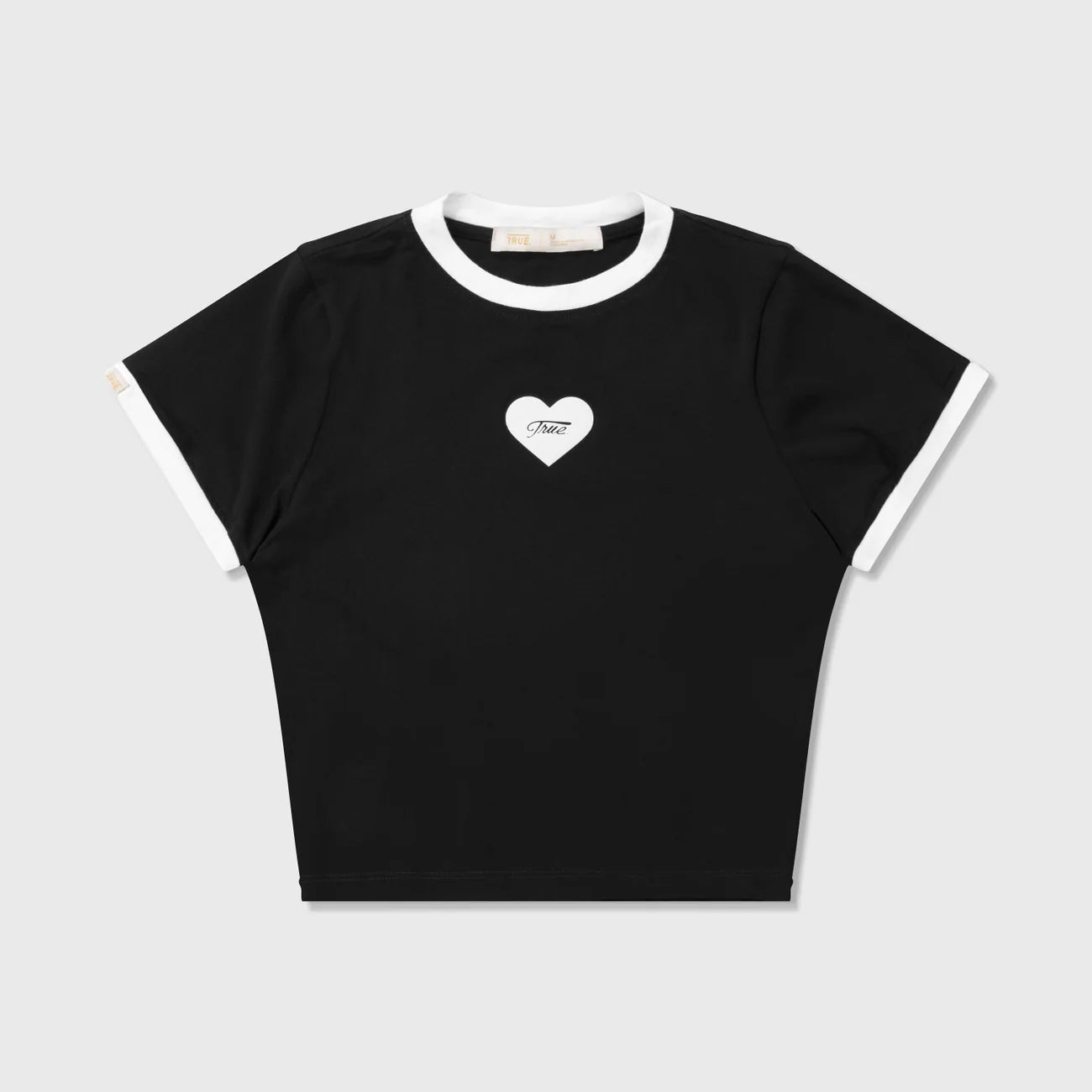 MEMORIES SLIM T-SHIRT BLACK - FRONT OF