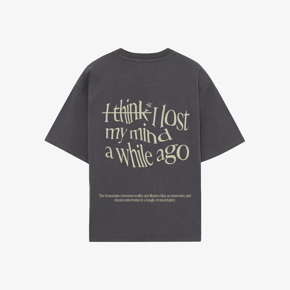 T-SHIRT MENTALLY GONE SHADOW GREY