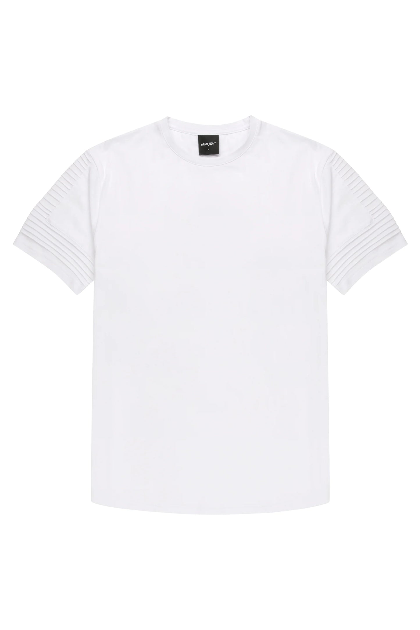THE MAVERICK T-SHIRT WHITE - FRONT OF.