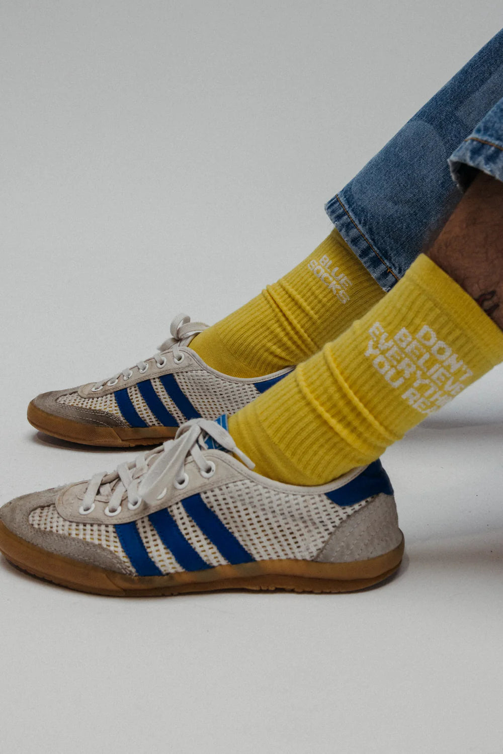 CALCETINES DON´T BELIEVE YELLOW