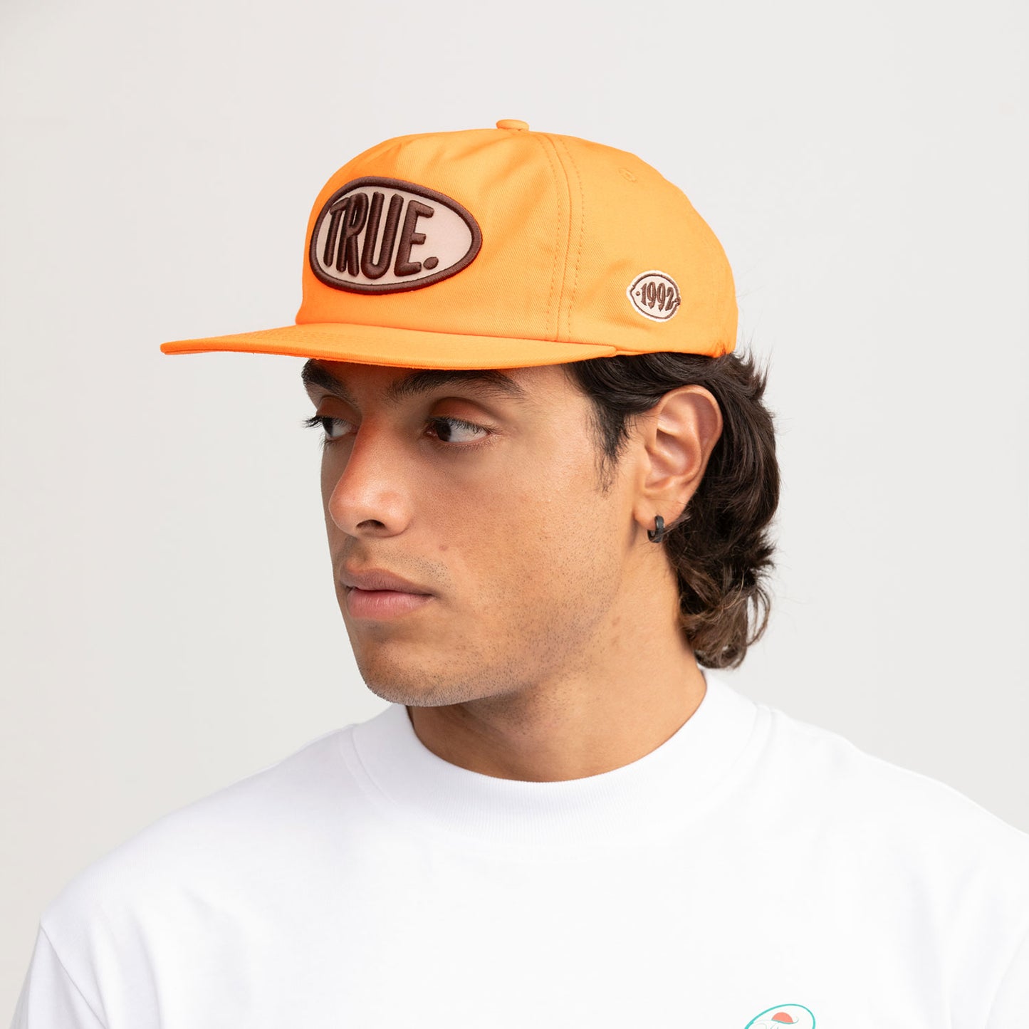 PARAISO GORRA GOLFER ORANGE - FRONT OF
